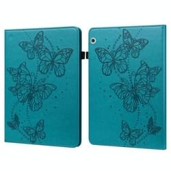 Voor Huawei Mediapad T3 10 9.6 Inch Reliëf Butterfly Patroon Horizontale Flip Lederen Tablet Case