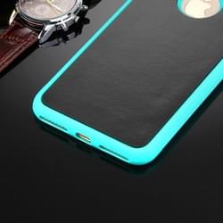 Voor iPhone 8 Plus & 7 Plus anti-zwaartekracht magische Nano-zuig technologie Sticky Selfie beschermende Case(Green)