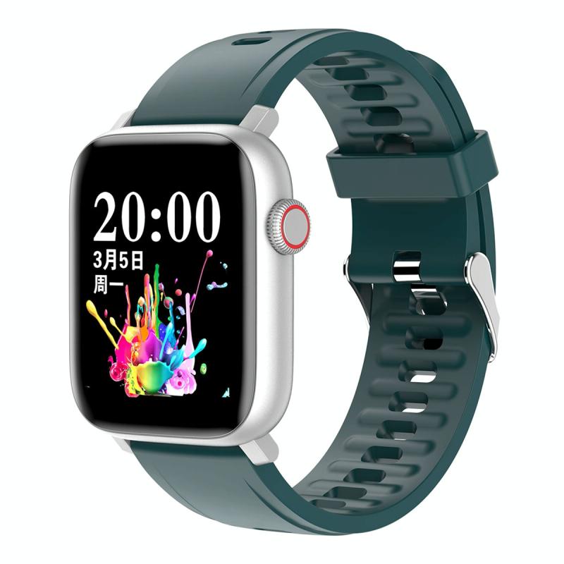 SE02 Bluetooth Smart Sports Watch Ondersteuning Hartslag / Bloeddruk / Bloed Zuurstof Monitoring & Slaap Monitoring & Sedentaire Herinnering