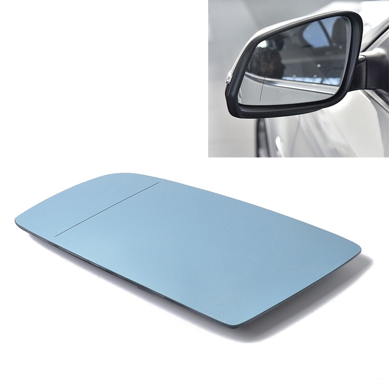 Auto linker zijvleugel achteruitkijkspiegel glas vervanging Achteruitrij spiegels met verwarmde 51167065081 voor BMW E60/E61/E63