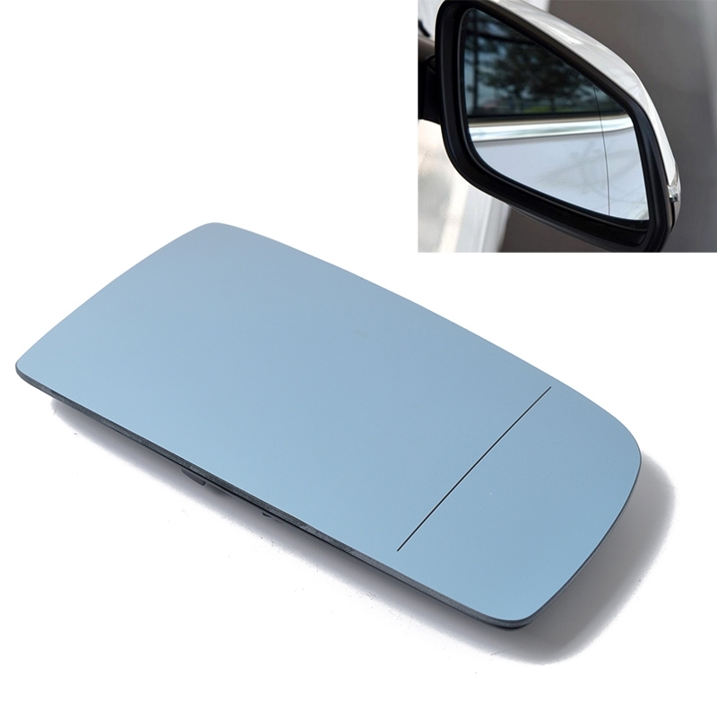 Auto rechtervleugel achteruitkijkspiegel glas vervanging Achteruitrij spiegels met verwarmde 51167065082 voor BMW E60/E61/E63