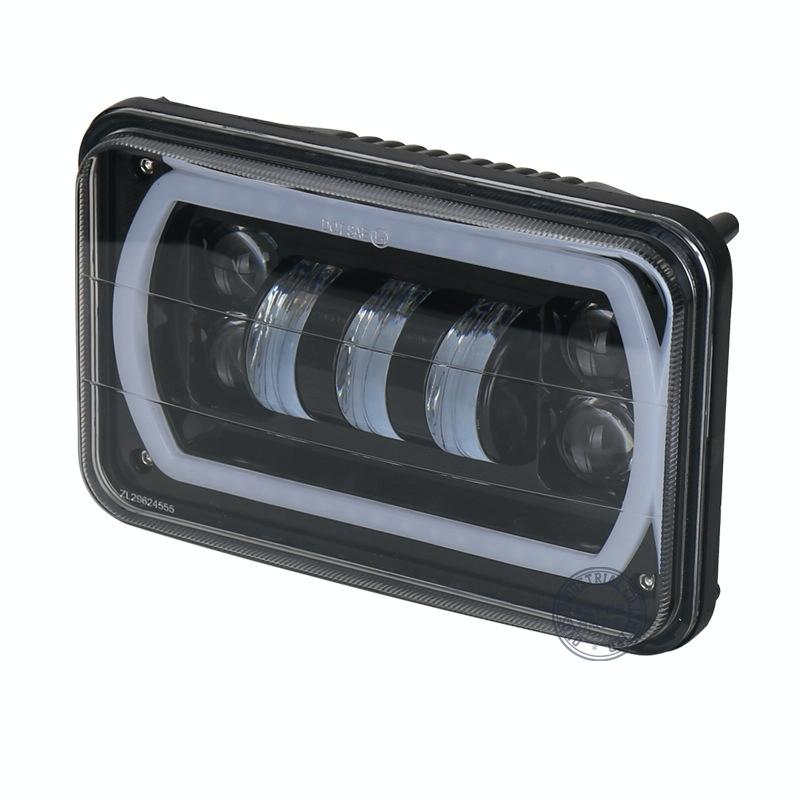 5 inch 30W DC 10-30V 7200LM IP67 Auto LED richtingaanwijzer / koplamp met Angel Eyes