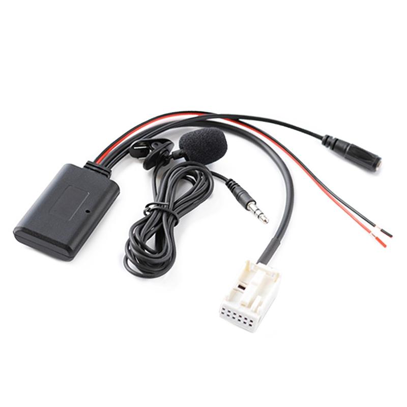 Auto Six-Disc CD Player Aux Audio Cable Support Bluetooth Music + Call Functie voor Audi A4B7 TTS TT A8 R8 A3