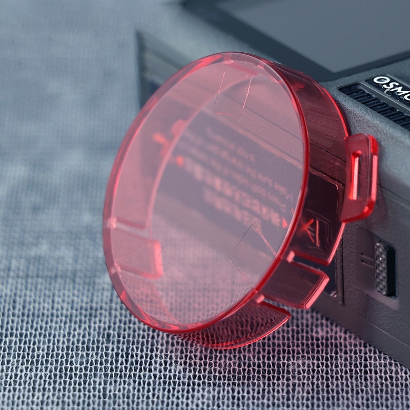 Magnetische lens filter met ronde vorm kleur voor DJI osmo-actie (roze)