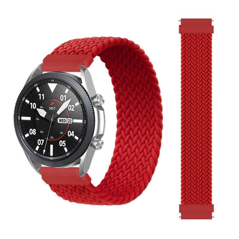 Voor Garmin VivoActive 3 verstelbare nylon gevlochten elasticiteitsvervanging riem horlogeband maat: 145mm