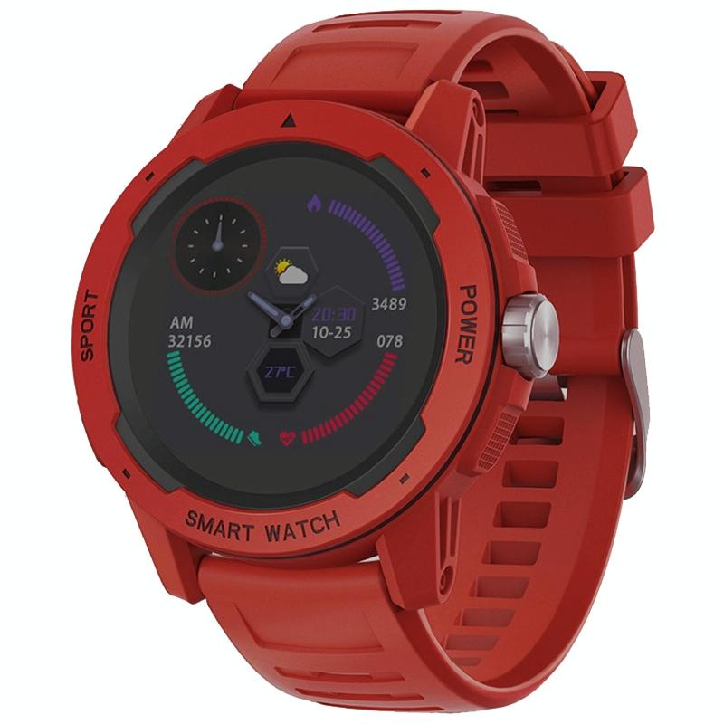 North Edge Mars 2 1.4 Inch Full Touch Screen Outdoor Sports Bluetooth Smart Watch ondersteuning Hartslag / Slaap / Bloeddruk / Bloed Oxygen Monitorin