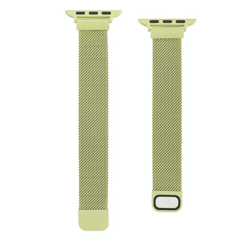 Small Taille Dual Section Milaan Vervanging Horlogeband voor Apple Watch Series 6 & SE & 5 & 4 40 MM / 3 & 2 & 1 38mm