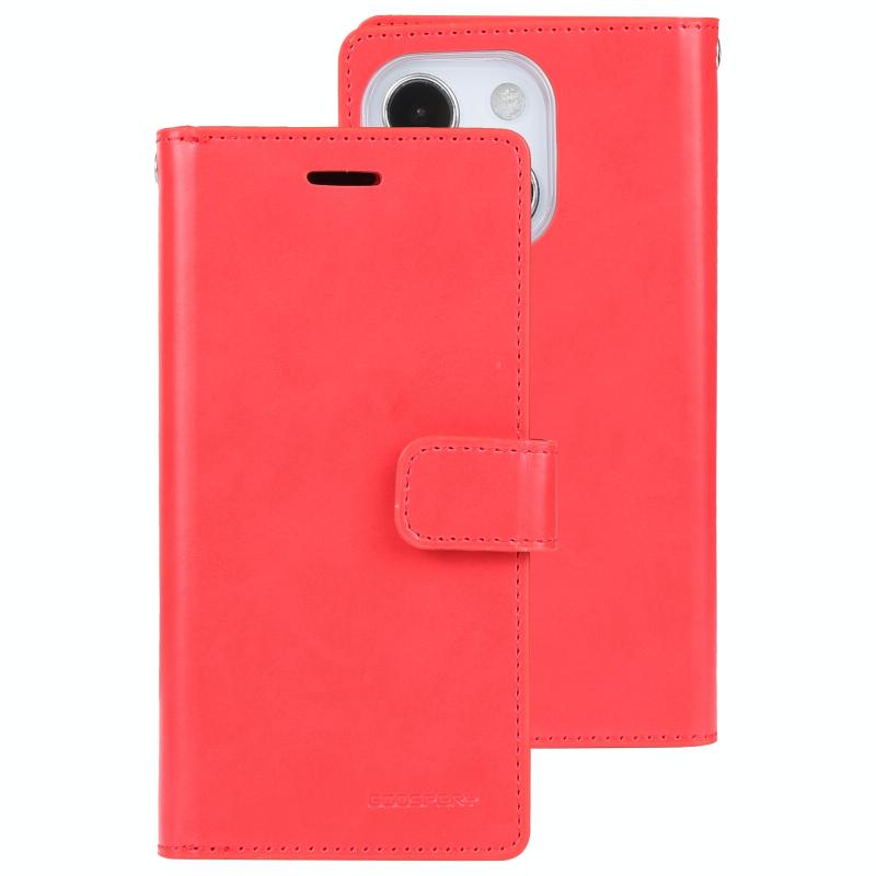 Goospery Mansoor Crazy Horse Textuur Horizontale Flip Lederen Case met Houder & Card Slots & Portemonnee voor iPhone 13