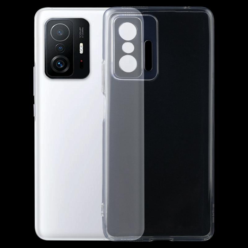 Voor Xiaomi Mi 11T 0.75mm Ultradunne Transparante TPU Soft Protective Case