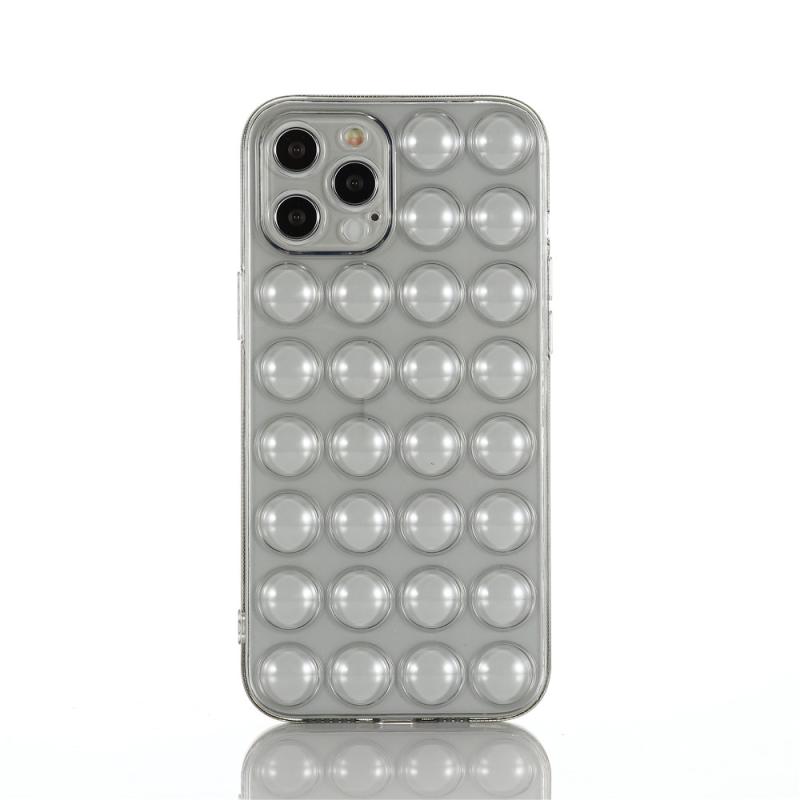 TPU volledige dekking schokbestendige bubble case voor iPhone 12 (grijs)