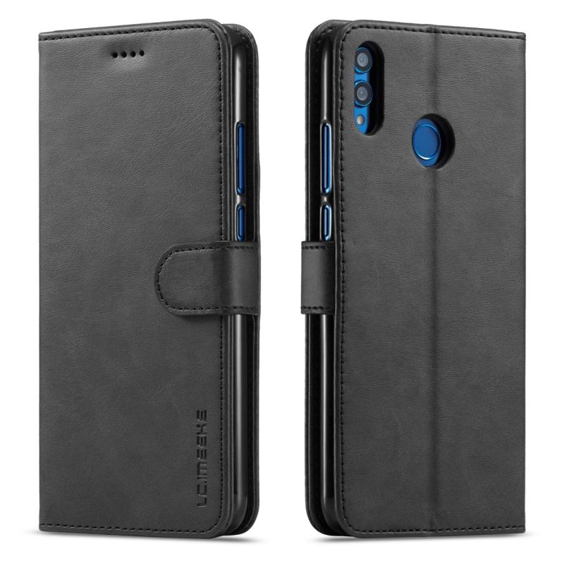 Voor Huawei Y9 (2019) / Geniet van 9 Plus LC. IMEEKE Calf Texture Horizontal Flip Leather Case met Holder & Card Slots & Wallet(Black)