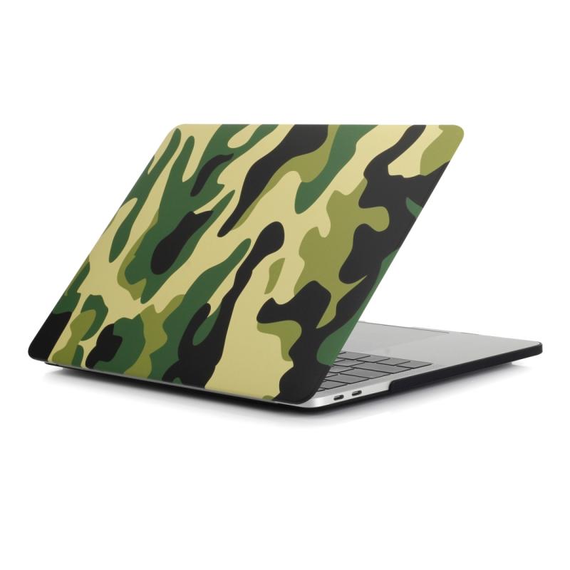 Camouflage Patroon Laptop Water Decals PC-beschermhoes voor MacBook Pro 13.3 Inch A1278 (groene camouflage)