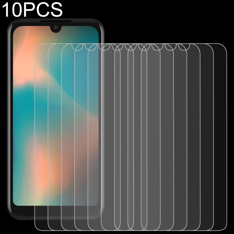 10 stks 0.26mm 9H 2.5D gehard glasfilm voor Motorola Moto P40 PLAY