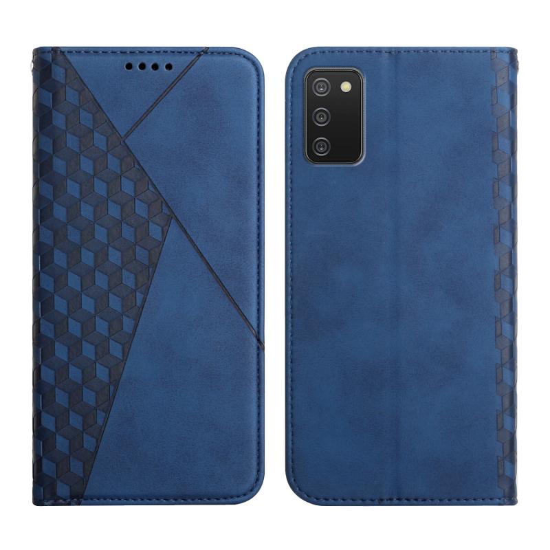 Voor Samsung Galaxy A03S 166mm Skin Feel Magnetic Leather Phone Case