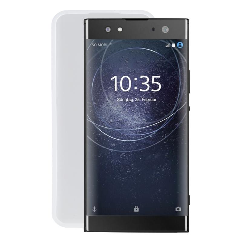 Voor Sony Xperia XA2 Ultra TPU-telefooncase (transparant wit)