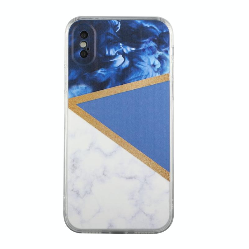 Marmeren TPU-telefooncase voor iPhone XS / X