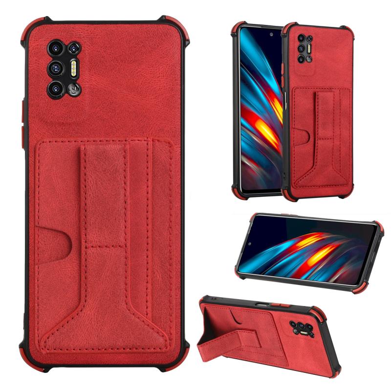 Voor Tecno Pova 2 Dream Holder Card Bag Shockproof Phone Case