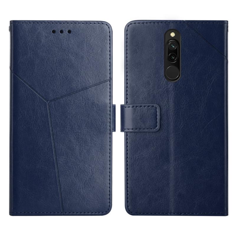 Voor Xiaomi Redmi 8 / 8a y Stitching horizontale flip lederen telefoonhoesje