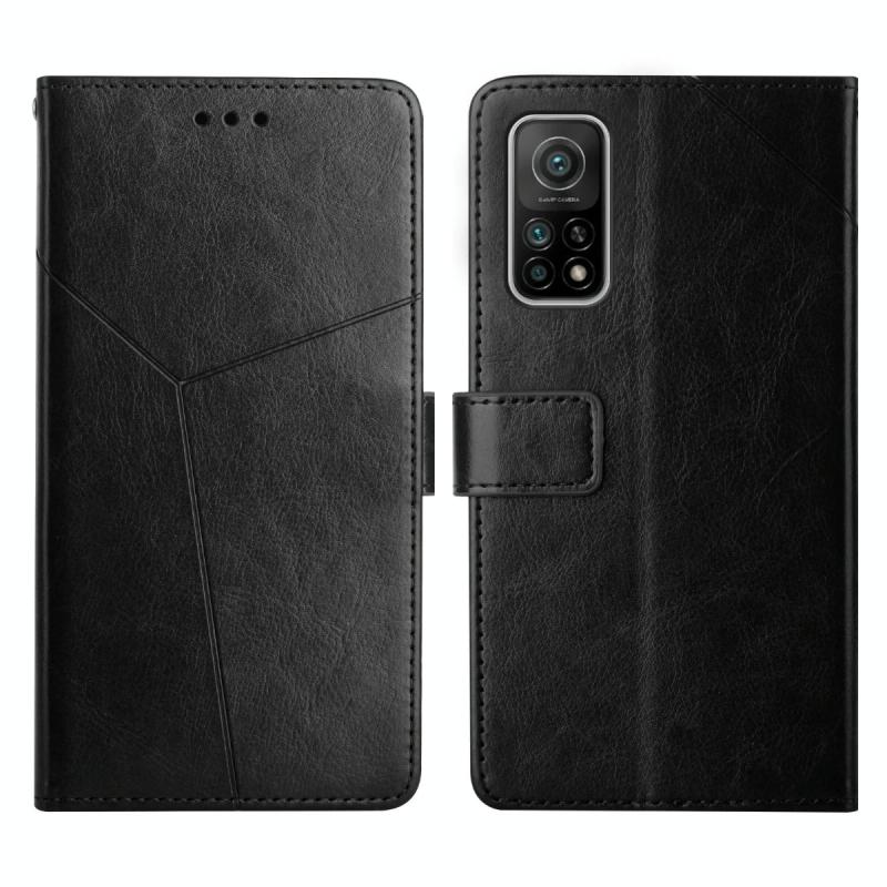 Voor Xiaomi Mi 10t 5G y Stitching horizontale flip lederen telefoonhoesje