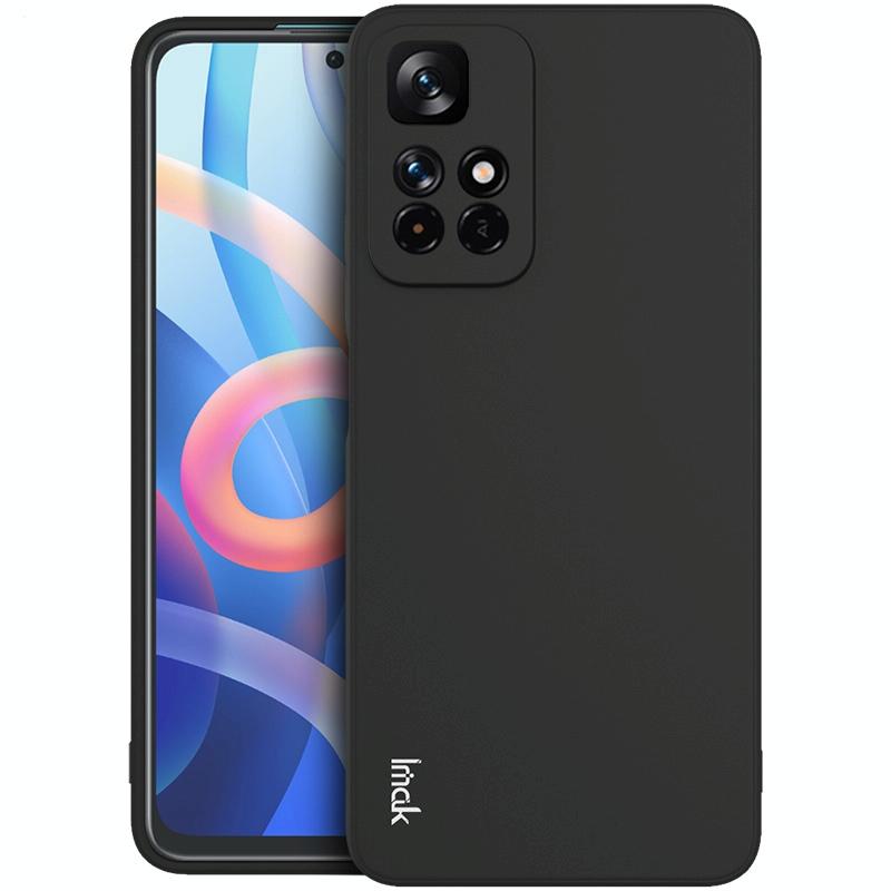 For Xiaomi Redmi Note 11 5G / Note 11T 5G IMAK UC-4 Series Straight Edge TPU Phone Case(Black)