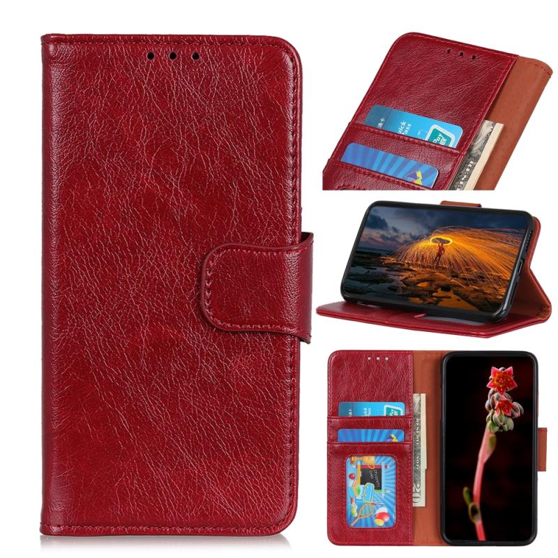 Voor Nokia C200 NAPPA Texture Leather Phone Case