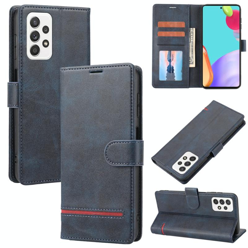 Voor Samsung Galaxy A72 5G / 4G Classic Wallet Flip Leather Phone Case