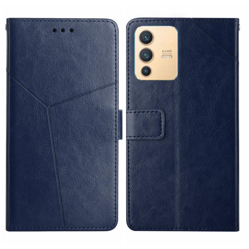 Voor Vivo V23 5G Y Stitching Horizontal Flip Leather Phone Case