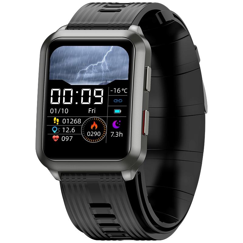 P60 1 65 inch TFT -scherm Smart Watch ondersteunen Ballon bloeddrukmeting/lichaamstemperatuurbewaking