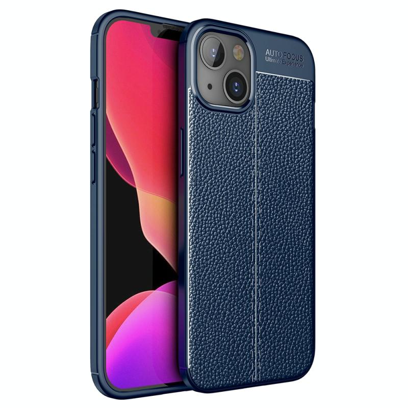 Litchi textuur TPU -telefoonhoesje voor iPhone 14 kleine hoeveelheid aanbevolen vóór iPhone 14 lancering