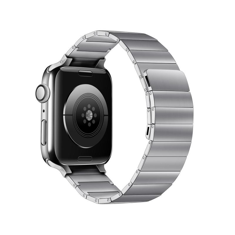 Magnetische staalwachtband voor Apple Watch Series 7 41 mm / 6 & SE & 5 & 4 40mm / 3 & 2 & 1 38 mm