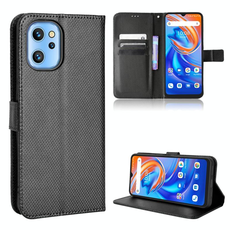 Voor umidigi A13 / A13 PRO / A13S Diamond Texture Leather Phone Case