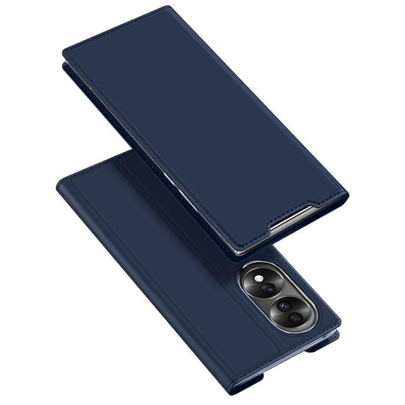 For Honor 70 DUX DUCIS Skin Pro Series PU + TPU Leather Phone Case(Blue)