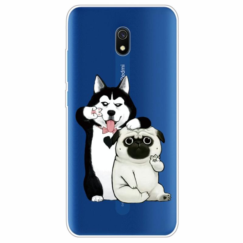 Voor Xiaomi Redmi 8A Lucency Painted TPU Protective Case (Hond)