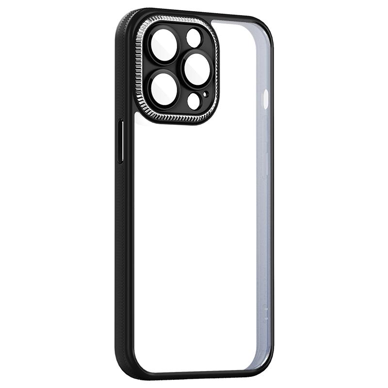 Schokbestendig metaal + acryl + TPU telefoonhoesje voor iPhone 14 Pro