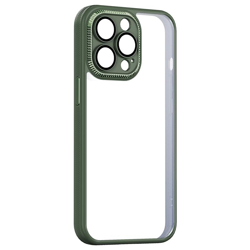 Schokbestendig metaal + acryl + TPU telefoonhoesje voor iPhone 14 Pro