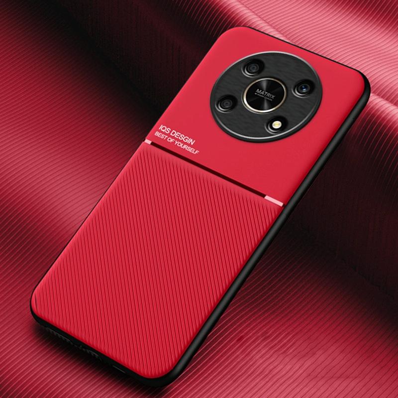 Voor Honor X30 Classic Tilt Magnetic PC + TPU Phone Case (Rood)