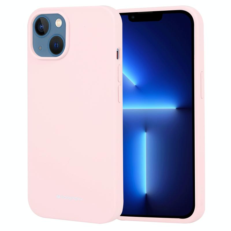 Voor iPhone 14 Plus GOOSPERY SILICONE Zijdezachte TPU-telefoonhoes