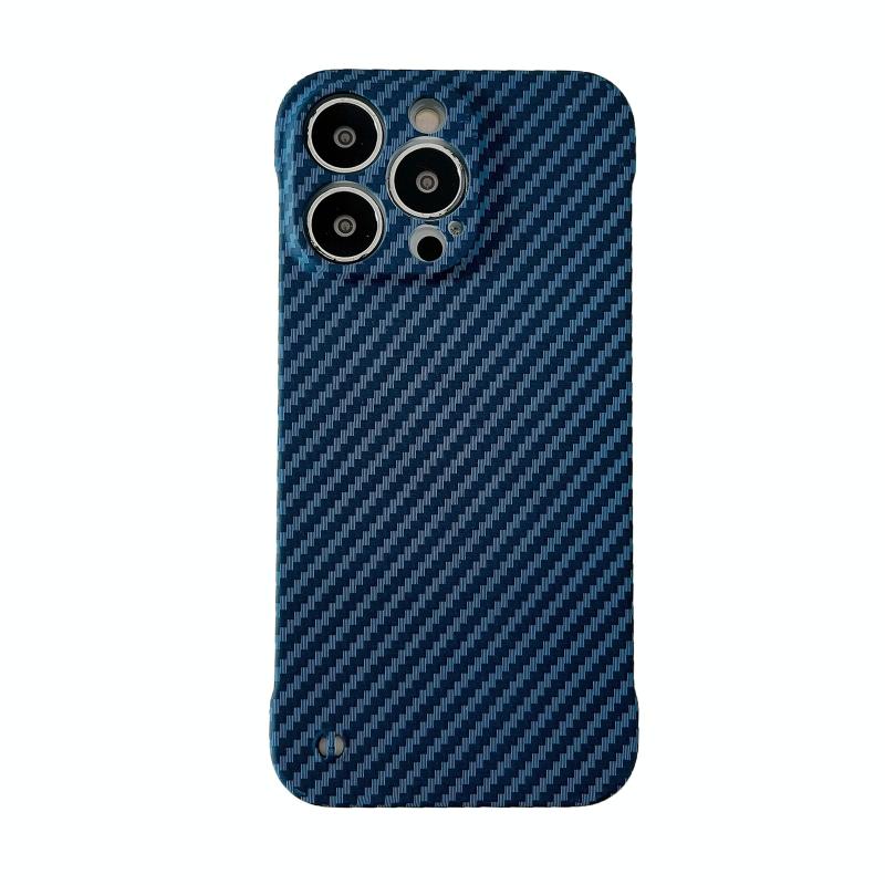 PC-telefoonhoes met koolstofvezeltextuur voor iPhone 11 Pro Max