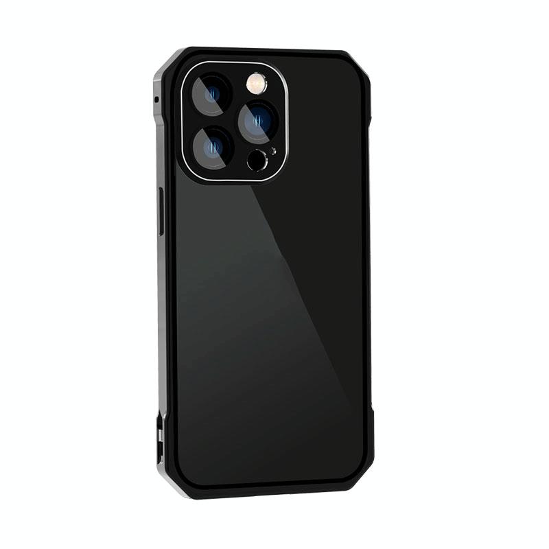 Voor iPhone 14 Plus lensbeschermer Adsorptieslot telefoonhoes