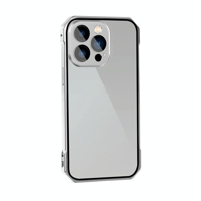 Voor iPhone 14 Plus lensbeschermer Adsorptieslot telefoonhoes