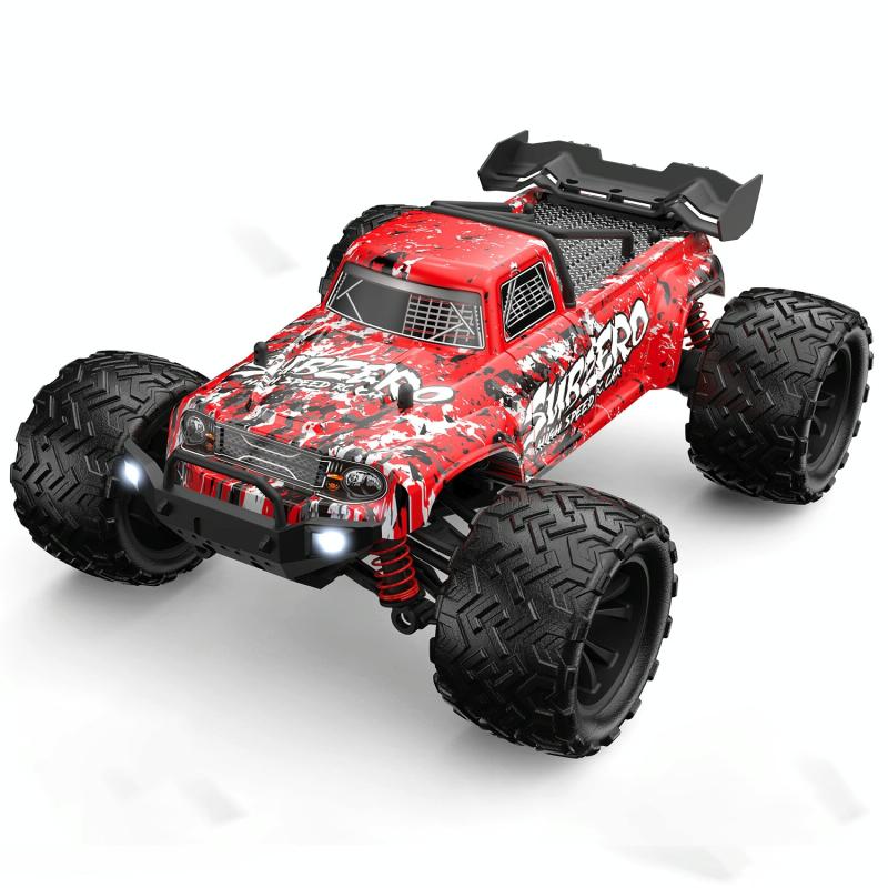 9500E 1:16 Full Scale Afstandsbediening 4WD High Speed Car (Rood)