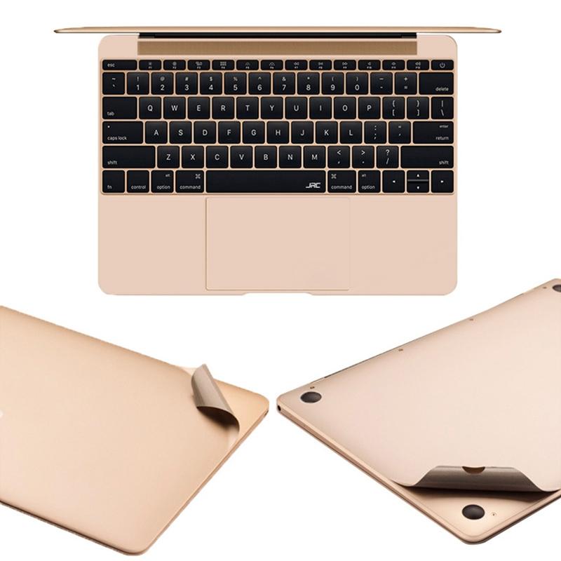 Voor MacBook Pro 15 4 inch A1707 / A1990 (2016) (met Touch Bar) 4 in 1 Upper Cover Film + Bottom Cover Film + Full-support Film + Touchpad Film Lapto