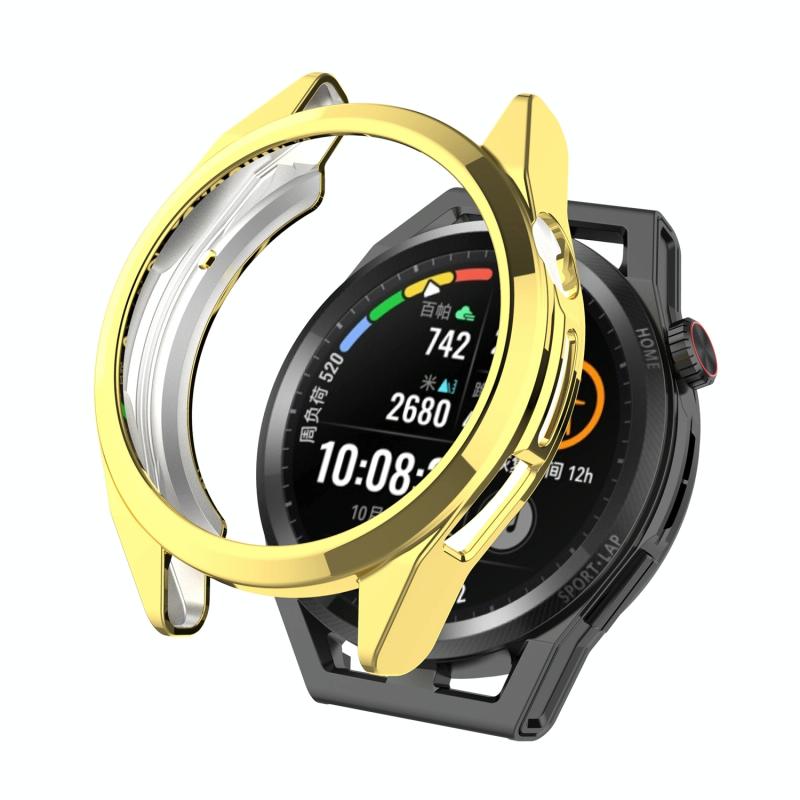 Voor Huawei Watch GT 3 SE Electroplating Half-pack horloge beschermhoes