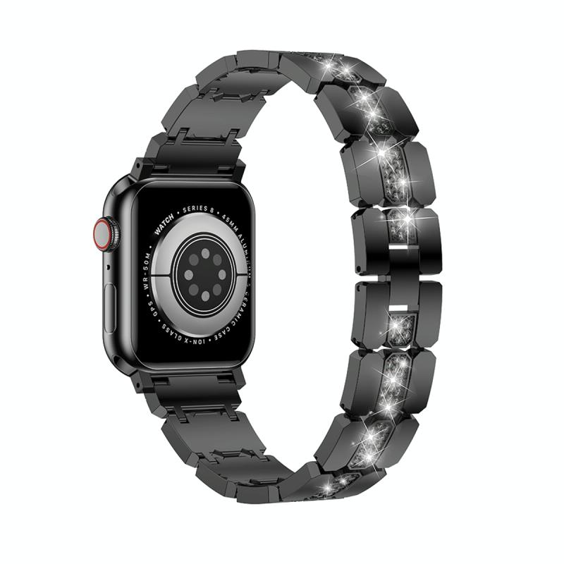 Diamond metalen horlogeband voor Apple Watch 6 40 mm