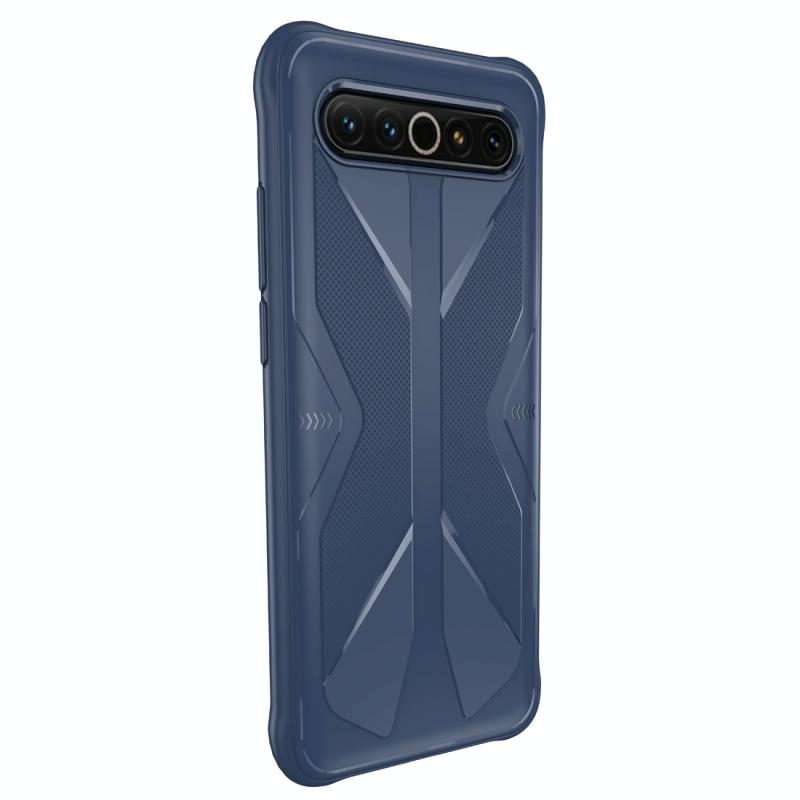 Voor Meizu 17 Butterfly Shadow Schokbestendige rubber TPU beschermhoes (blauw)