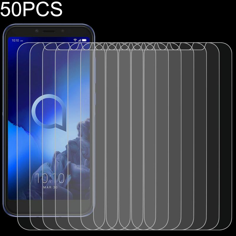 Voor Alcatel 1S 2020 50 PCS 0 26mm 9H 2.5D Gehard glas film