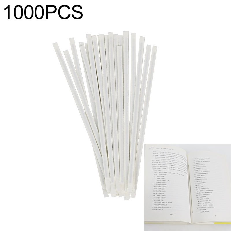1000 PCS 10cm Iron-based EM Anti-Theft Double Sided Magnetic Strip for Book Security 1000 PCS 10cm Iron-based EM Anti-Theft Double Sided Magnetic Stri
