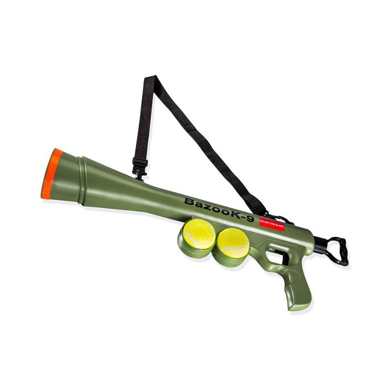 Huisdier benodigdheden Toy opleiding hond Launcher afvuren Gun externe snelheid gericht Tennis Launcher grootte: 52 * 19 * 9cm