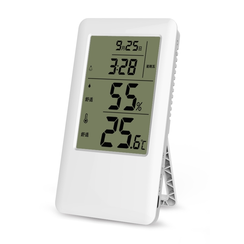 MC501 verstelbare indoor thermometer Hygrom laad versie