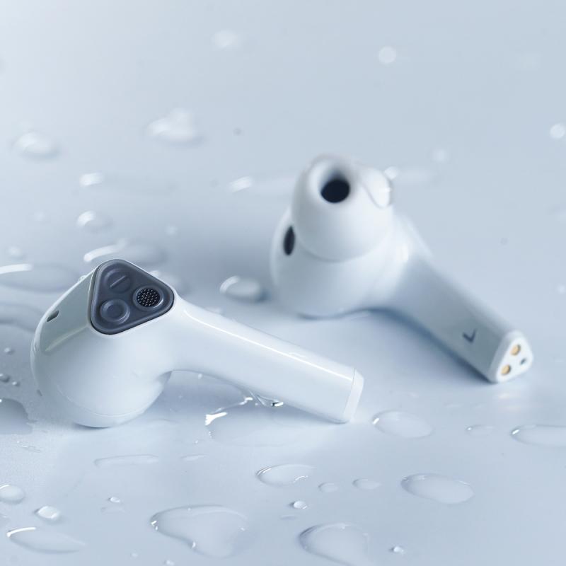 FLYDIGI T1 Bluetooth 5.0 Draadloze Binaurale Bluetooth Earphone TWS in-ear Game Music Noise-cancelling Headphones met Oplaadbox (Zwart)